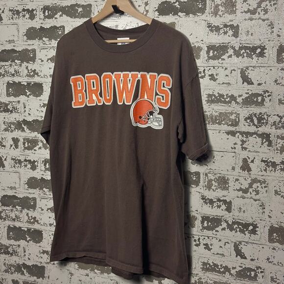 Vintage Cleveland Browns Shirt USA Made Size XL - Picture 2 of 5